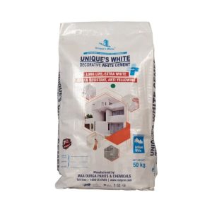 UNIQUE'S WHITE DECORATIVE WHITE CEMENT